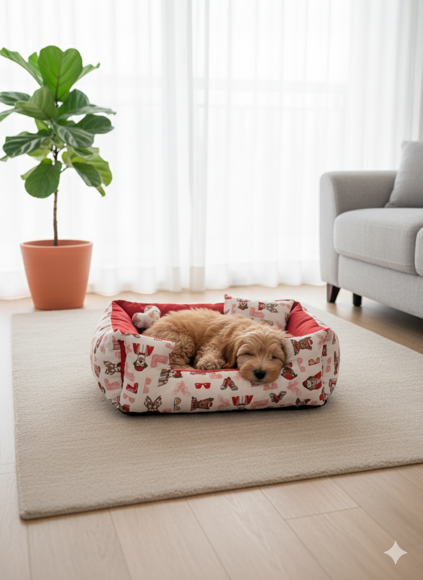 Cama para perros MODELO Cereza