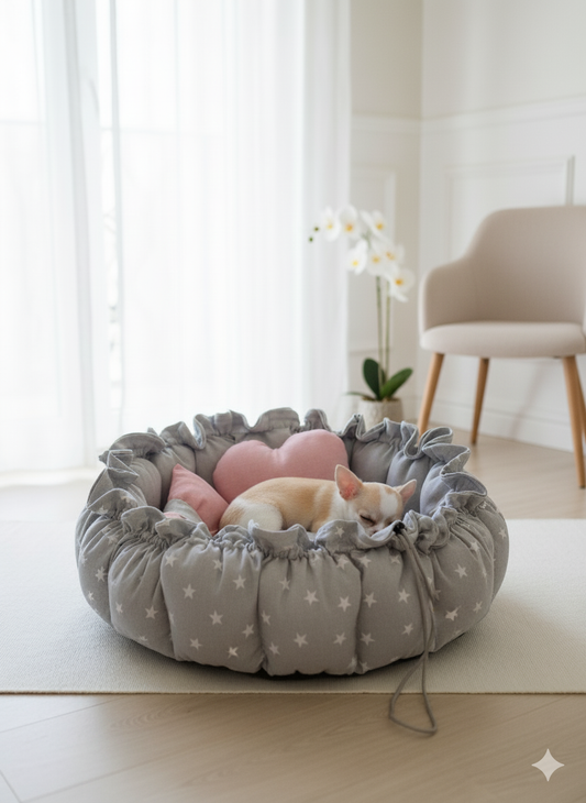 Cama para perros redonda MODELO Estrella