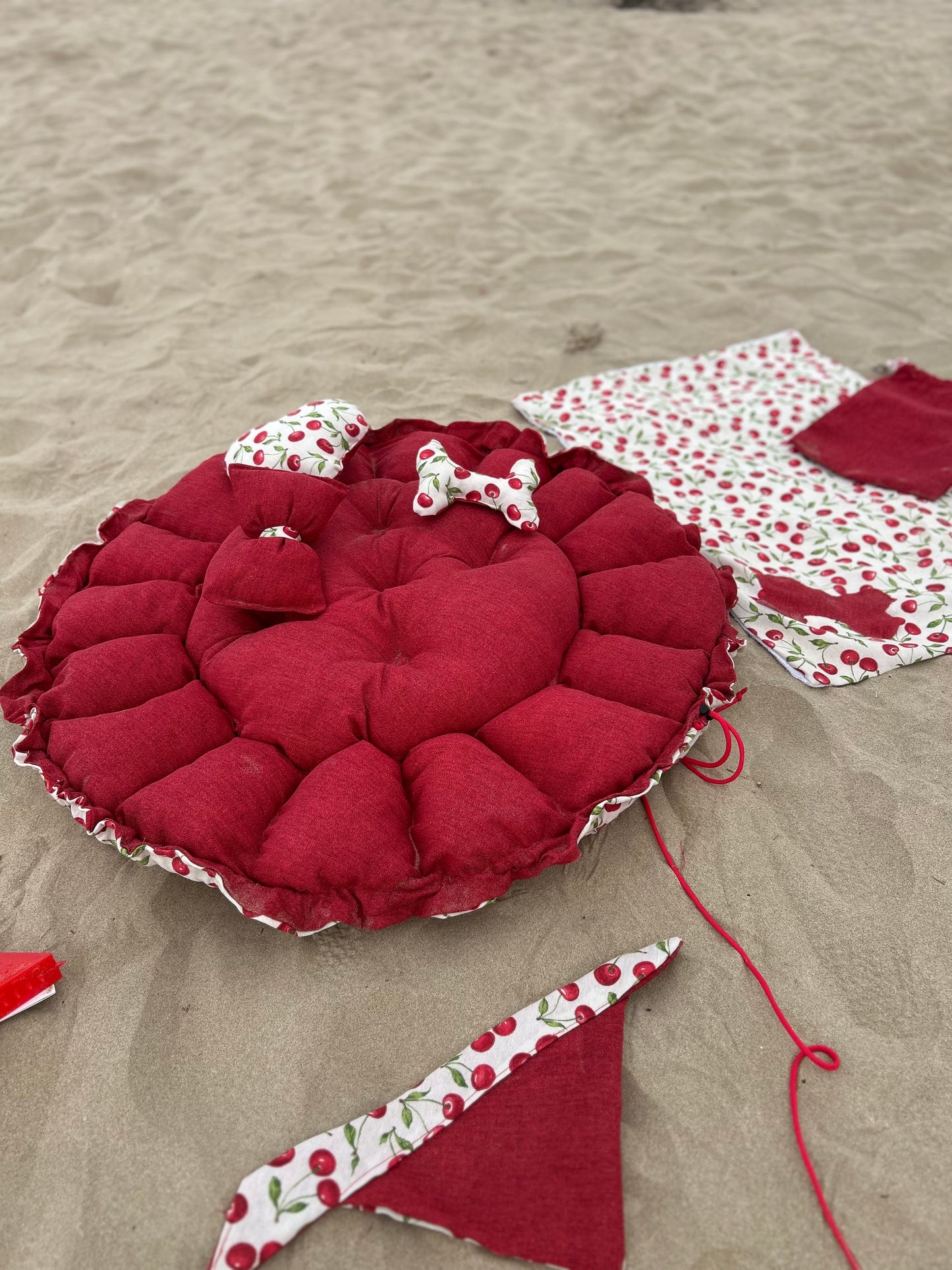 Cama para perros MODELO Cereza redonda