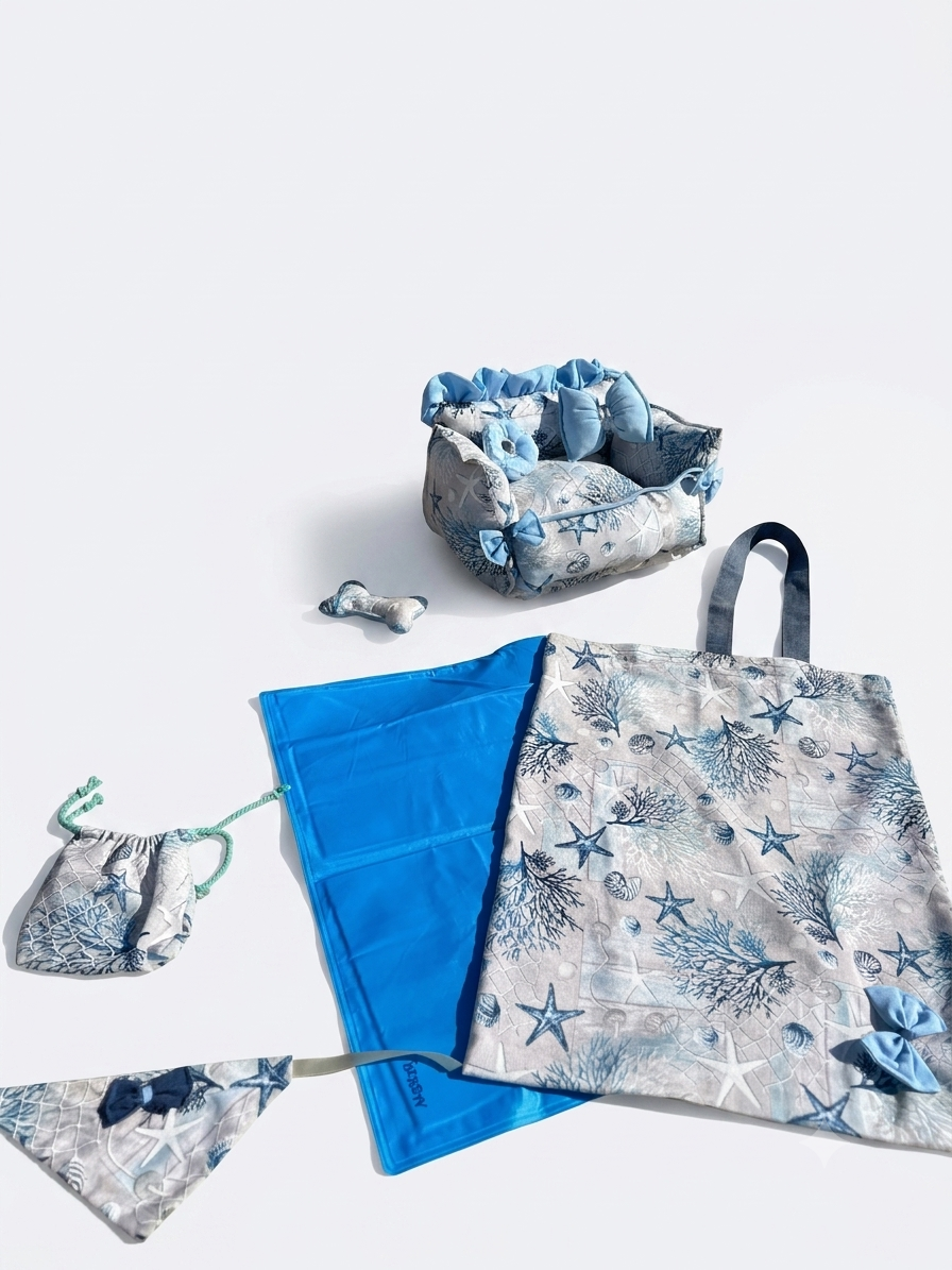 Kit de Verano para Perros – Edición Playa