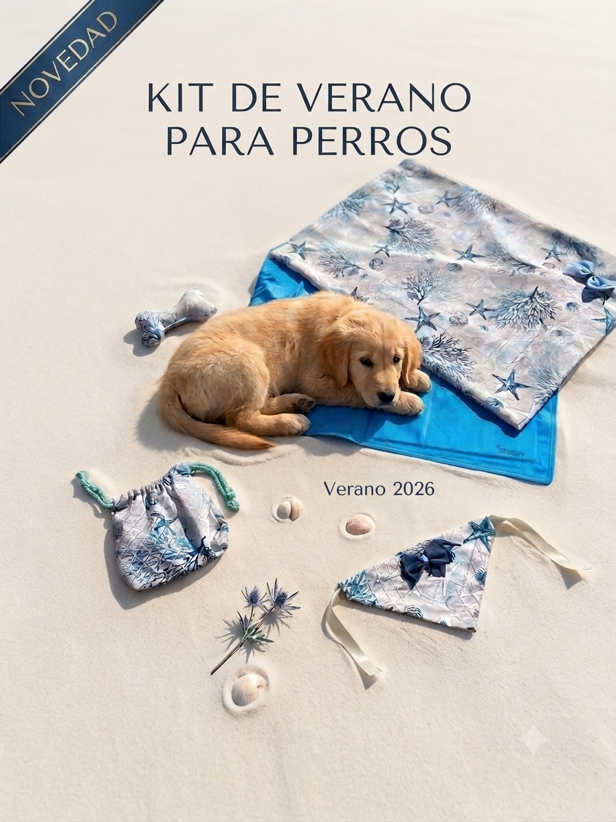 Kit de Verano para Perros – Edición Playa