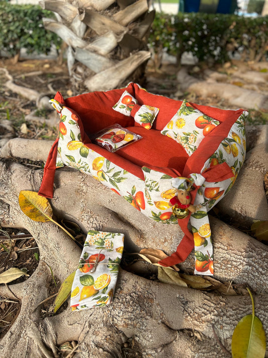 Cama perro MODELO NARANJA